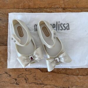 Mini Melissa Bow Mary Janes